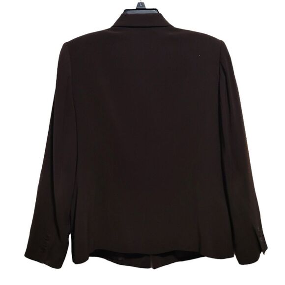 Kasper brown 3pc business suit 10P - Picture 6 of 10